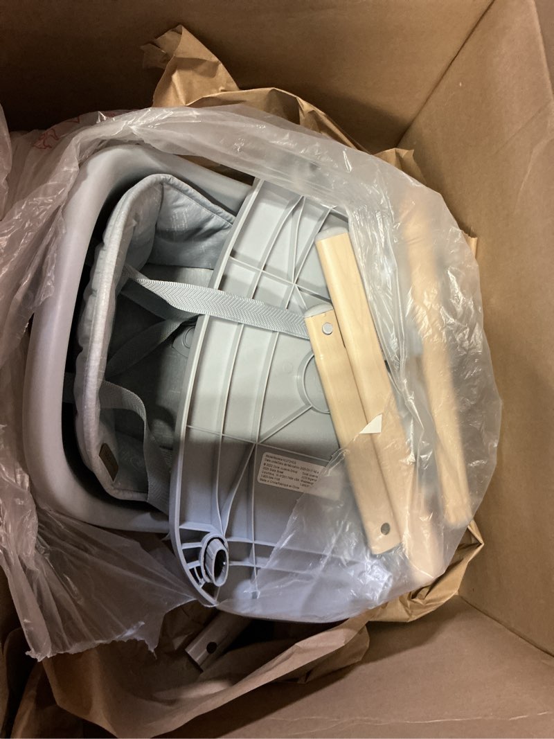 Condition photo showing As Is for maxi-cosi moa 8-in-1 high chairs for babies and toddlers, machine washable infant high chair, compact, convertible high chair lightweight design, classic slate