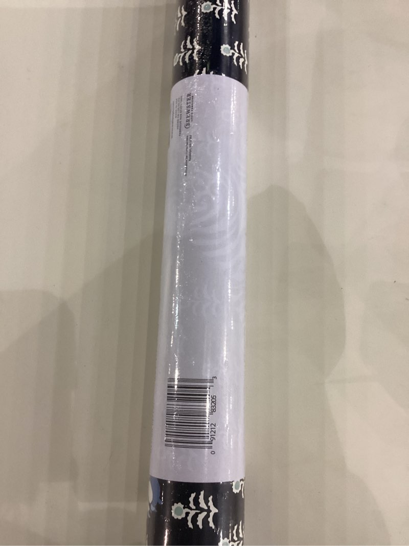 Condition photo showing New/Like New for Light Blue Bagheera Peel and Stick Wallpaper