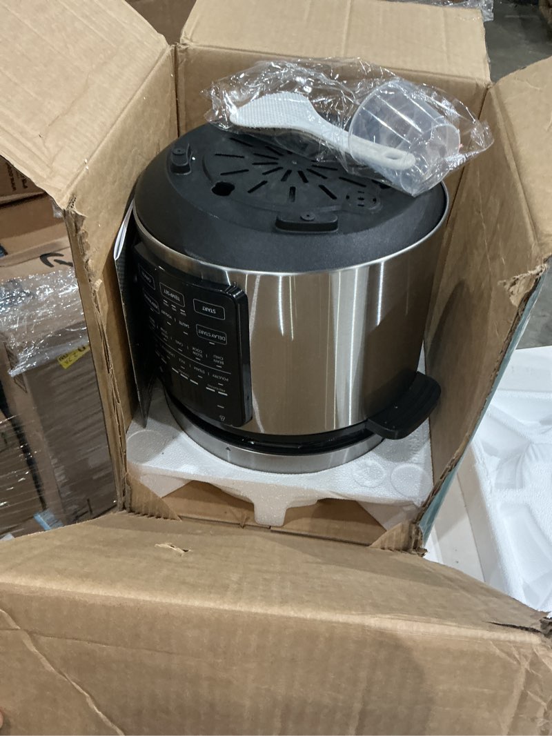 Condition photo showing Good Condition for sybels 6qt 12-in-1 electric pressure cooker | stainless steel pot with steaming, stir-frying, and warming function  