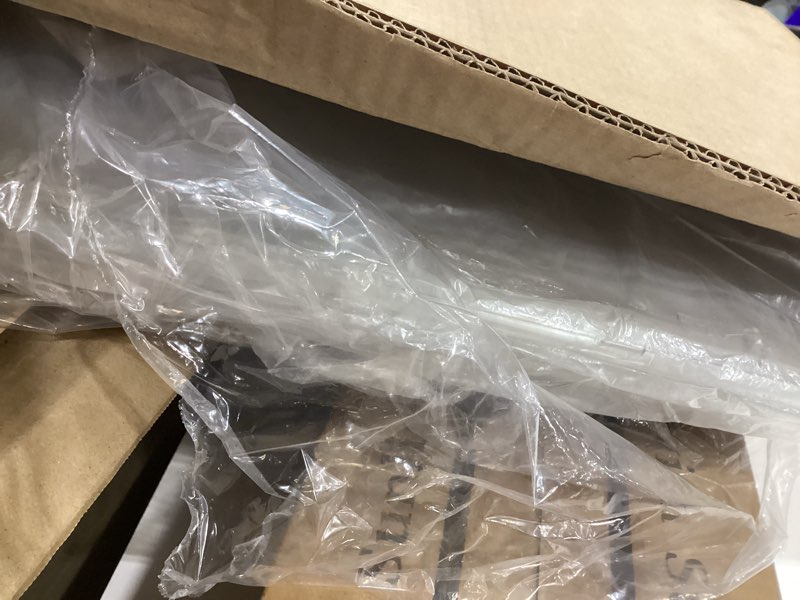 Condition photo showing New/Like New for extra large 17.7"x13"x13" clear acrylic organizer box display case, plastic holder with magnetic door for figures, books, handbags, purses, boots(1 pack)