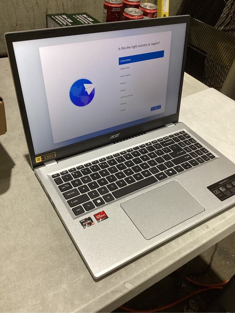 acer aspire go 15 ai ready laptop | 15.6" fhd ips display | amd ryzen 3 7320u | amd radeon 610m grap