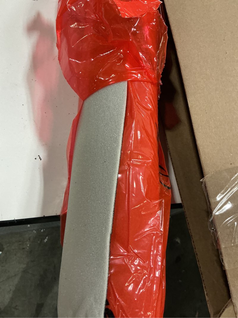 Condition photo showing As Is for hiksuky auto headliner fabric 39" l × 60" w stylish mesh with foam backing - tube packaging - black interior replacement material for car/truck/suv/rv roof - home repair/diy headliner material black 39"l×60"w