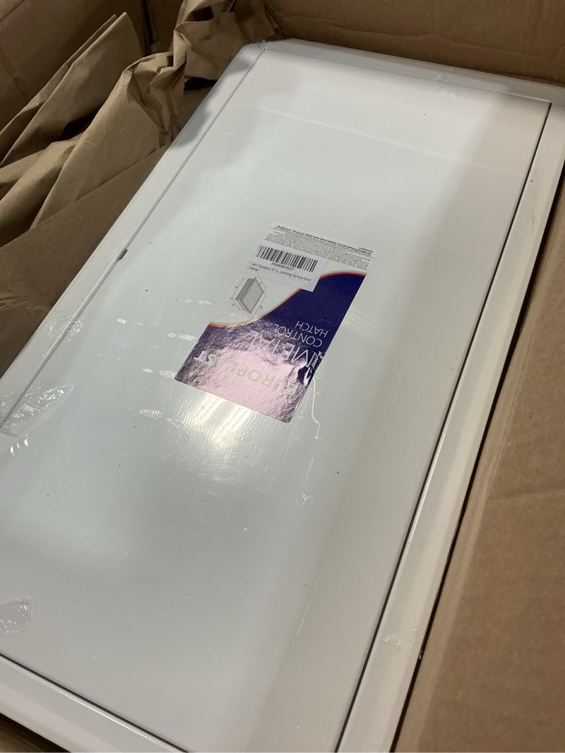 Condition photo showing Good Condition for vent systems 10'' x 20'' inch white metal access panel - easy access doors - access panel for drywall, wall, electrical and plumbing service door 1 10" x 20"