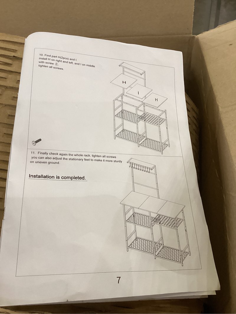 Condition photo showing As Is for Rack