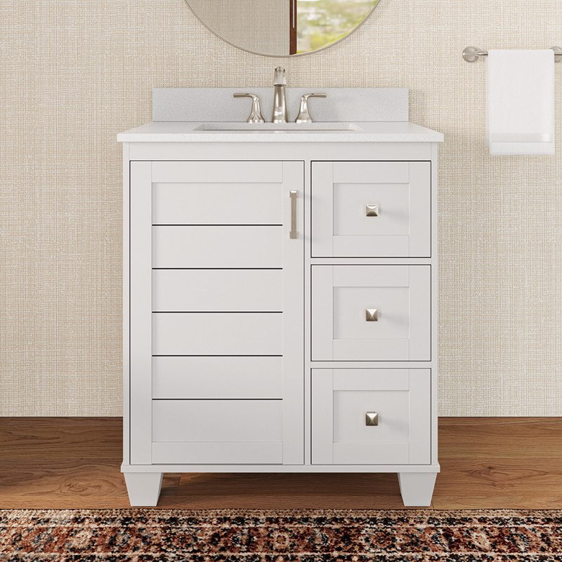 rigsby 30in white single sink bathroom