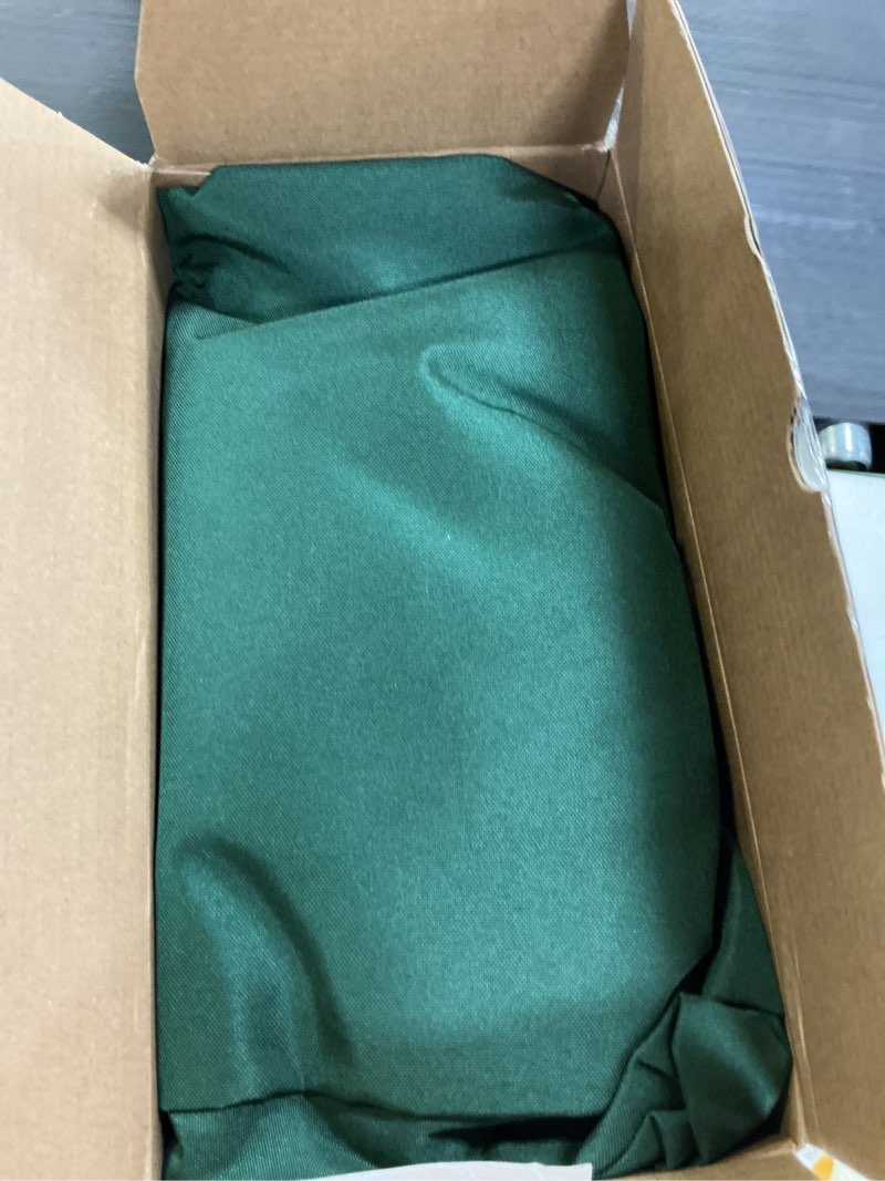 Condition photo showing New/Like New for favoyard patio chair cushions 20 x 20 x 3 inch waterproof outdoor seat cushions for patio furniture 3-year color fastness garden sofa couch chair pads with handle & adjustable straps set of 2, green green 20 x 20 x 3 in