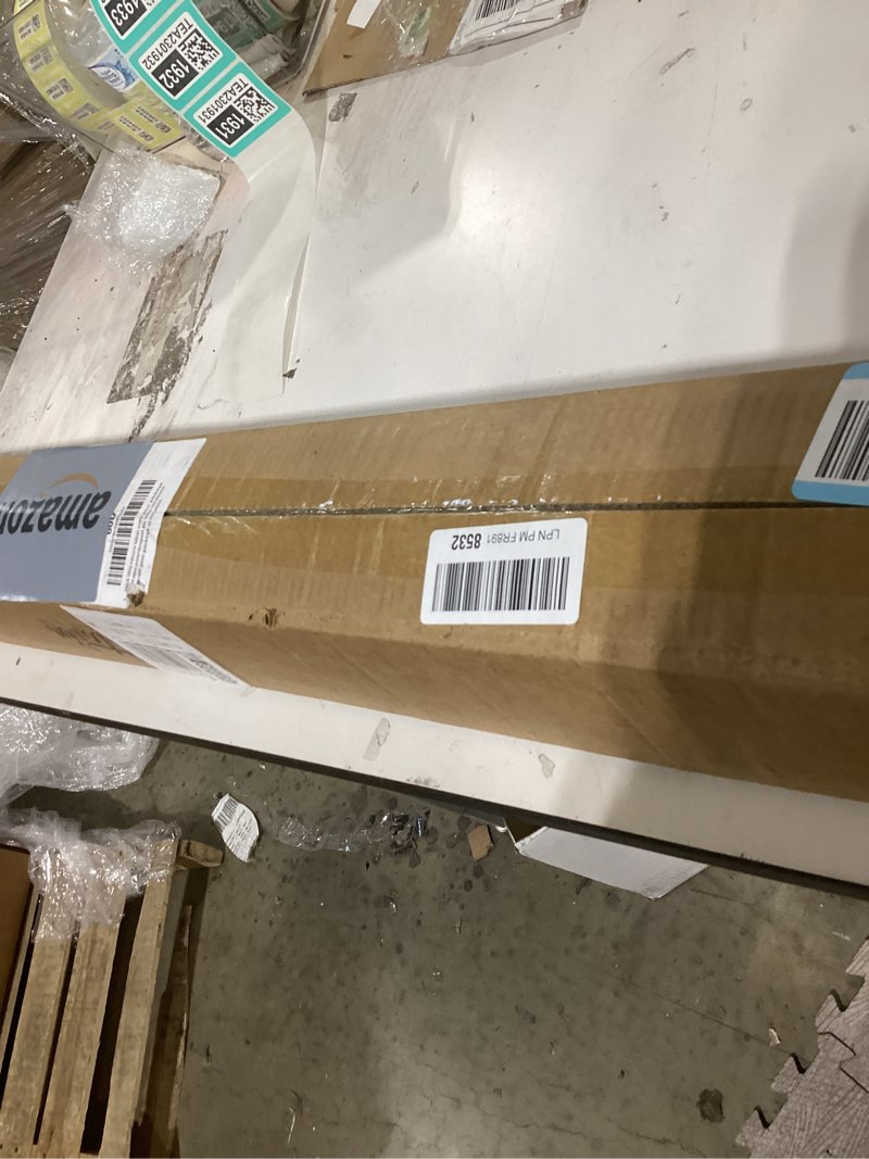 patavin iron stair balusters 5/8" round 44" long - 15-pack hollow wrought iron plain spindles for cl