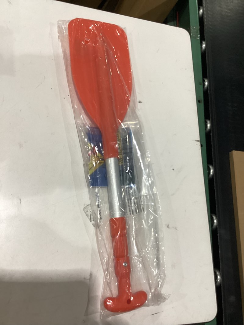 Condition photo showing Good Condition for oceanbroad telescoping emergency paddle 21''-42''/26''-54'' aluminium shaft for kayaing boating canoeing river tubing orange 26''-54''(1-pack)