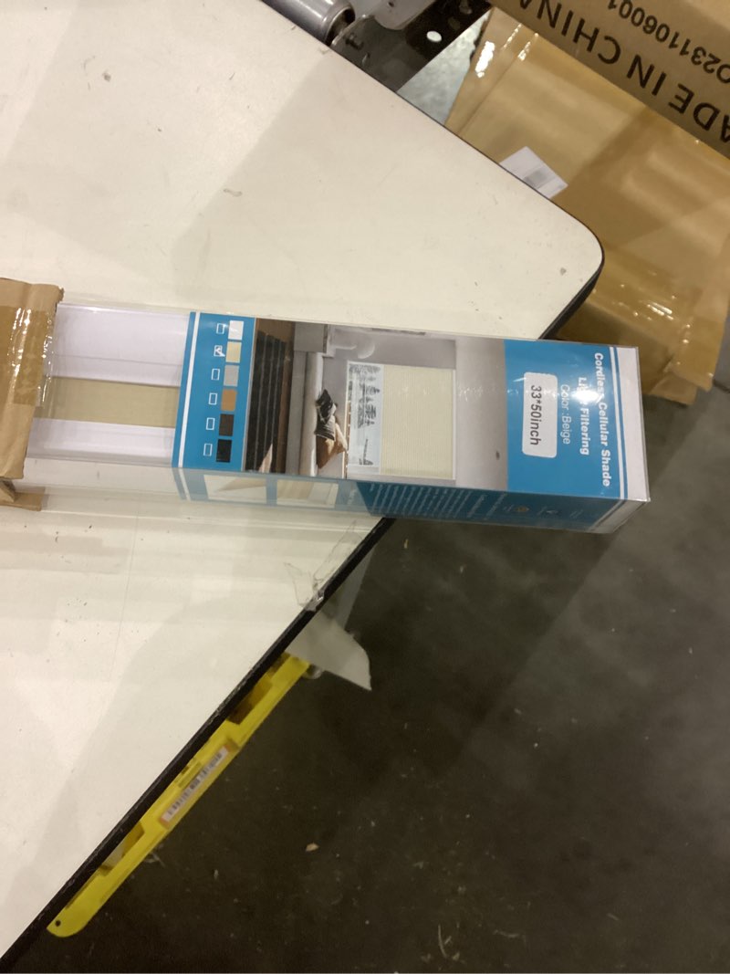 33” by 50” shade