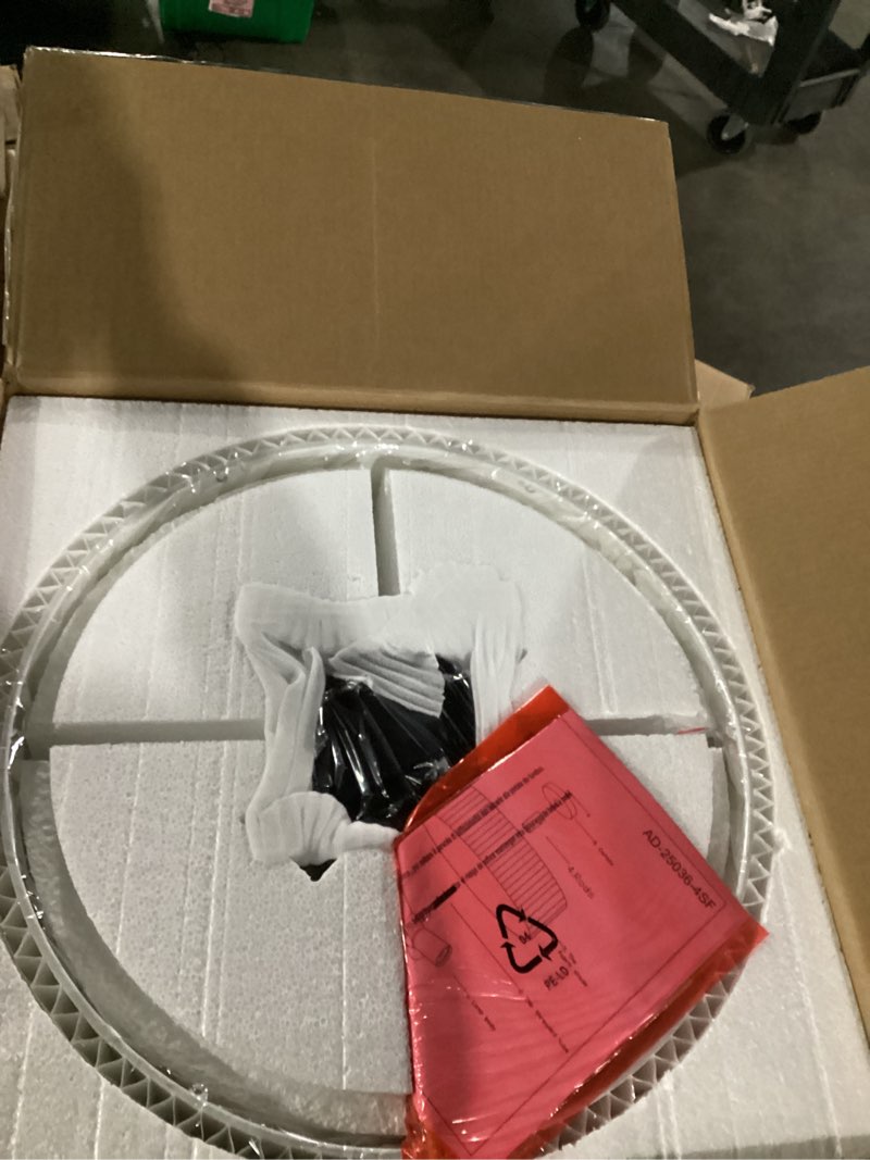 audickic semi flush mount ceiling lights, 4-light 18" matte black ceiling light fixture with white p