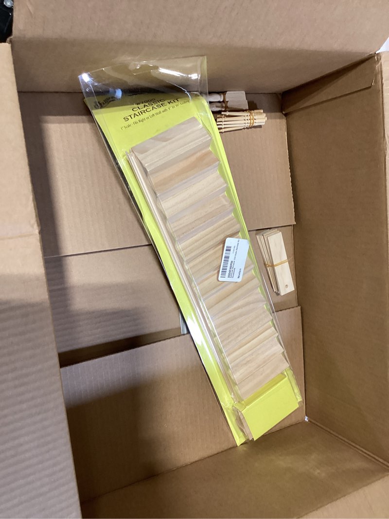 dollhouse miniature 1/24 scale staircase kit by houseworks