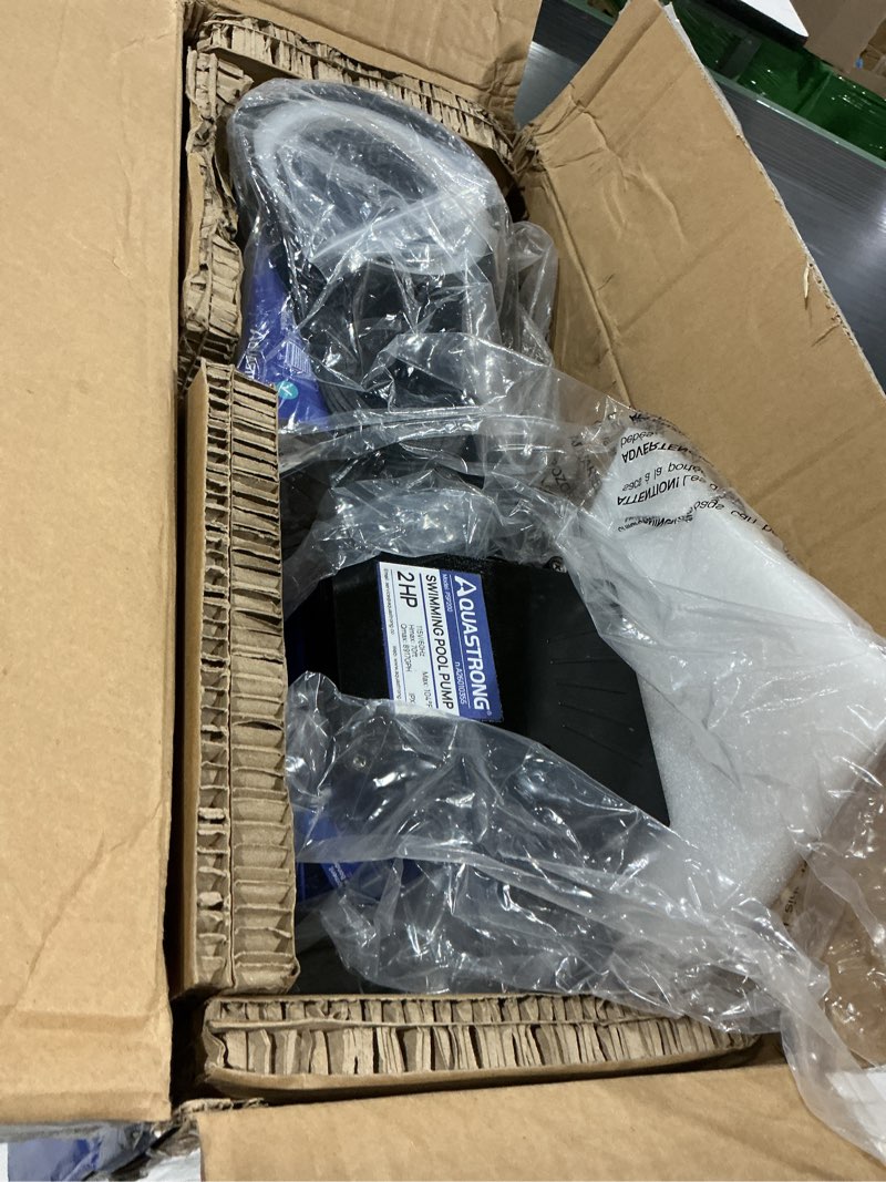 Condition photo showing Good Condition for psp150adt 1.5 hp 115v pool pump dual speed with timer, 4795 gph