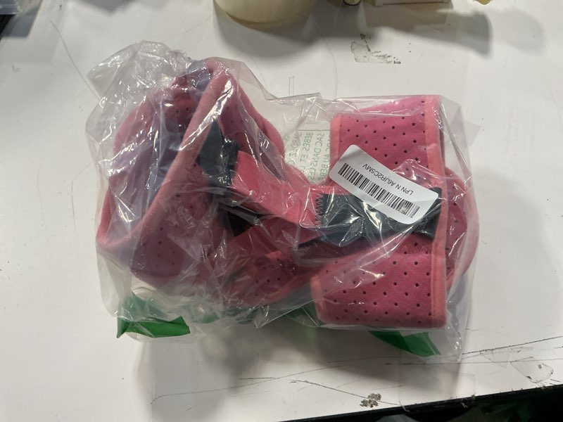 Condition photo showing Good Condition for Plantar Fasciitis Night Splint-Upgrade 3 Adjustable Planter Facetious Relief Brace,Plantar Fasciitis Relief Women Men Straps,Support Relief Foot Drop Achilles Tendonitis Day Night(Pink-1PC) Pink 1PC