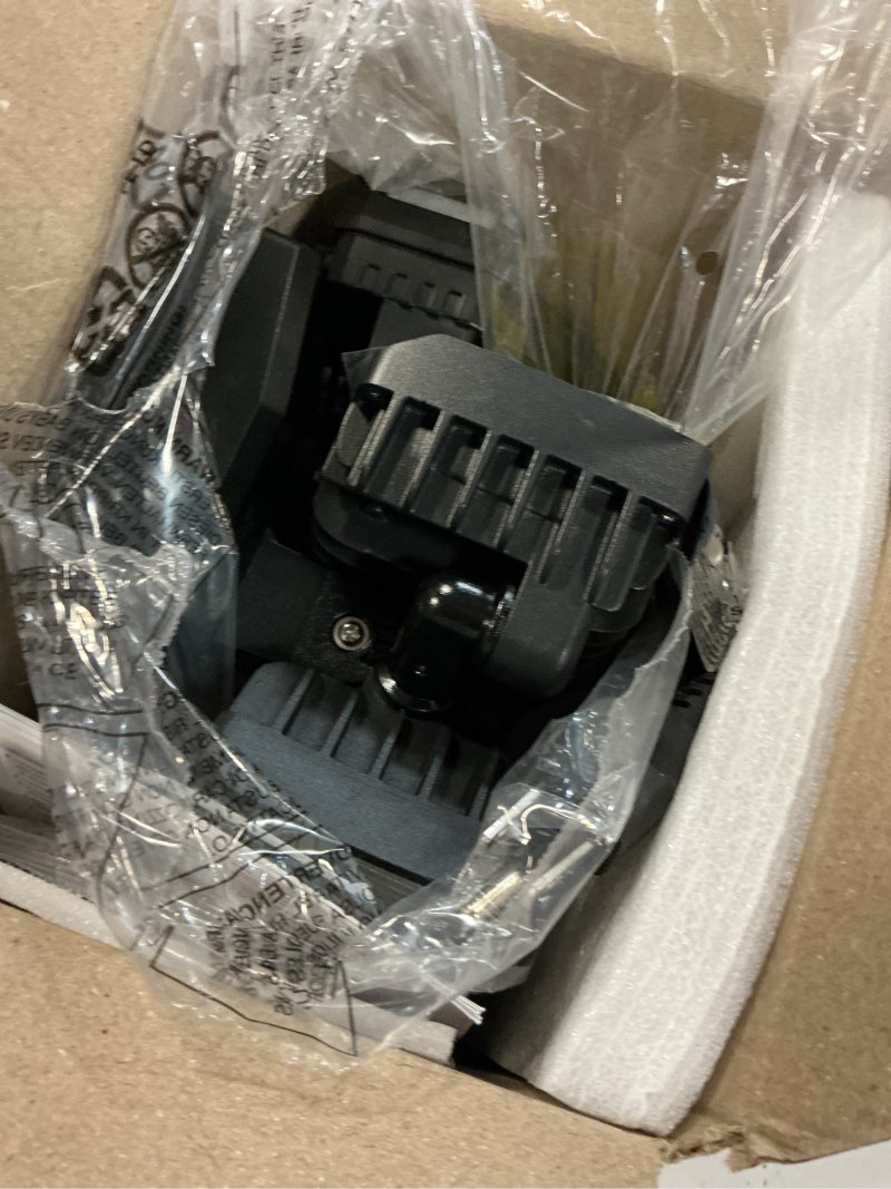 Condition photo showing Good Condition for olafus 70w motion sensor outdoor light plug in, motion flood light dusk to dawn, 7000lm led security light ip65 waterproof, motion activated 6500k pir sensor lighting for garage yard patio eave, black