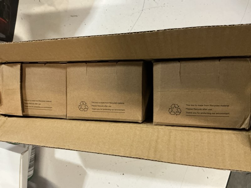 Condition photo showing New/Like New for probrico 3 pack black double cylinder deadbolt lock, round keyed both side door lock,keyed alike 3 black