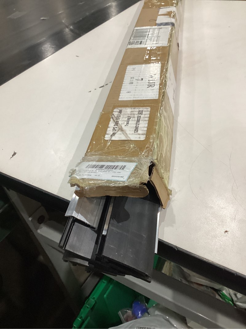 Condition photo showing Good Condition for 8 Pcs All-Season Door Sweep for Bottom of Door Exterior and Interior, Aluminum Alloy and Rubber, Commercial Weather Stripping Draft Stopper for Threshold Seal (1-3/4 x 36 Inch,Silver) 1-3/4 x 36 Inch Silver 8