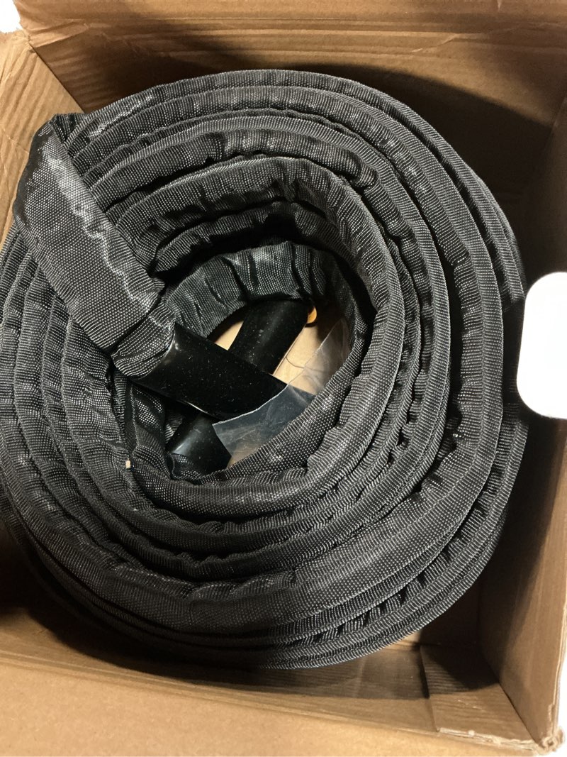 Condition photo showing Good Condition for garden hose 50ft, non-expanding water hose ultra lightweight, kink-free, burst-resistant, lead-free, durable & flexible high-pressure hose for yard, lawn, outdoor, car washing black 50ft