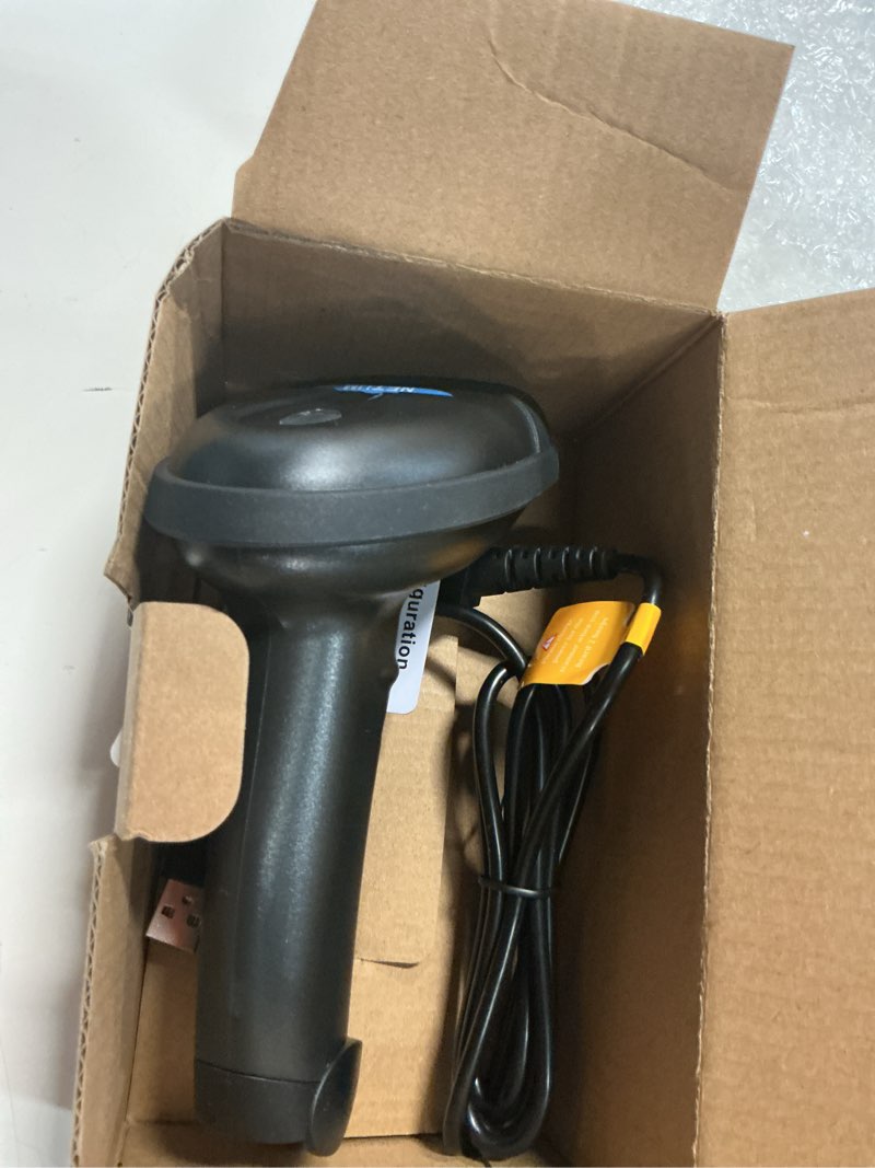 Condition photo showing Good Condition for netum bluetooth barcode scanner, compatible with 2.4g wireless & bluetooth function & wired connection, connect smart phone, tablet, pc, ccd bar code reader work with windows, mac,android (nt-1228bc)