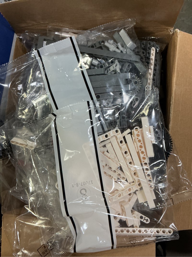 Condition photo showing New/Like New for Mould King Heavy Crane Building Kit, 8506 Pieces Large Crane Truck Model Kit with 20 Motors, APP Control Advanced Engineering Vehicles for Adults, Youth