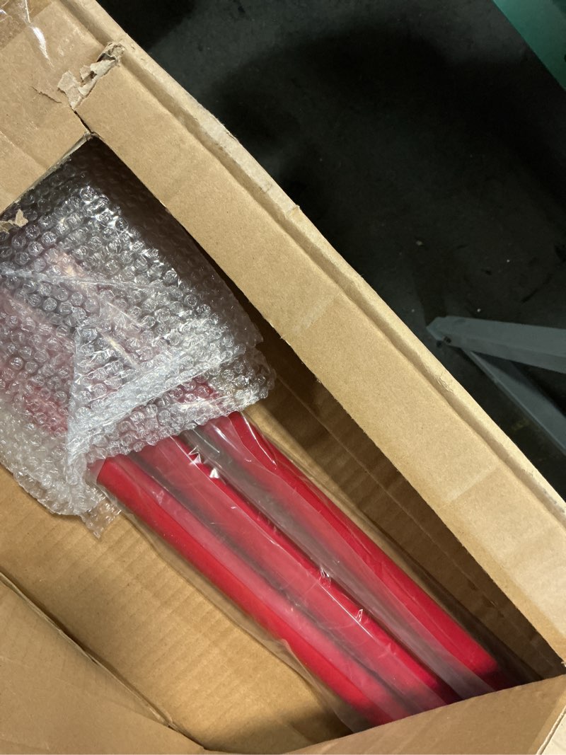 Condition photo showing New/Like New for AmazonCommercial Angle Broom With Metal Handle, 3 Pack, Black & Red