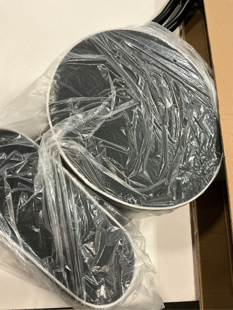 Condition photo showing Good Condition for uwear 1 pcs folding bar stool with back, tall foldable stool seat padded portable stools counter height foldable stools chairs collapsible stool for adults kitchen island (black)