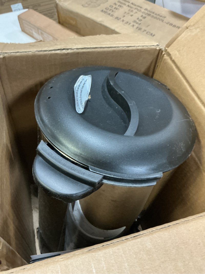 Condition photo showing As Is for Elite Gourmet CCM040 Stainless Steel 40 Cup Coffee Urn Removable Filter For Easy Cleanup, Two Way Dispenser with Cool-Touch Handles Electric Coffee Maker Urn, Stainless Steel