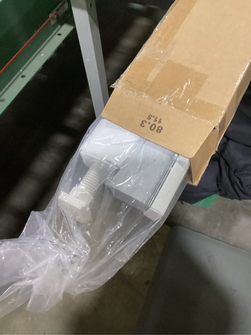 Condition photo showing Good Condition for LazBlinds No Tools No Drill Cordless Cellular Shades, Blackout Light Blocking Honeycomb Shades for Home, Thermal Insulation Blinds for Windows, 32" W x 48" H, White Blackout-white 32" W x 48" H