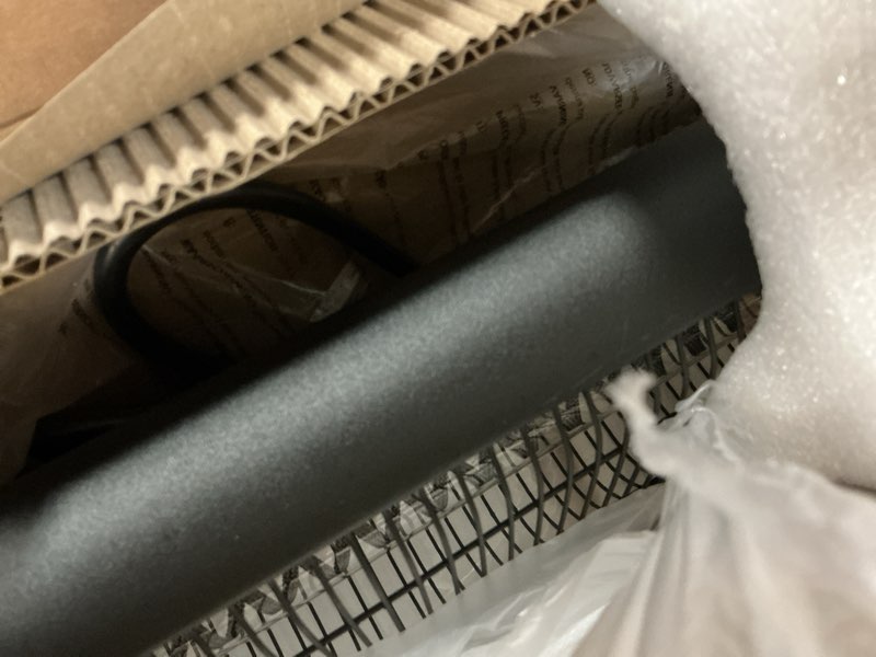 Condition photo showing As Is for EAST OAK Electric Patio Heater | 1500W Wall Mounted Infrared Heater for Outdoor, Garage, Backyard, Restaurant | 24H Timer, IP65 Waterproof | 3 Heat Levels & Overheating Protection | Black