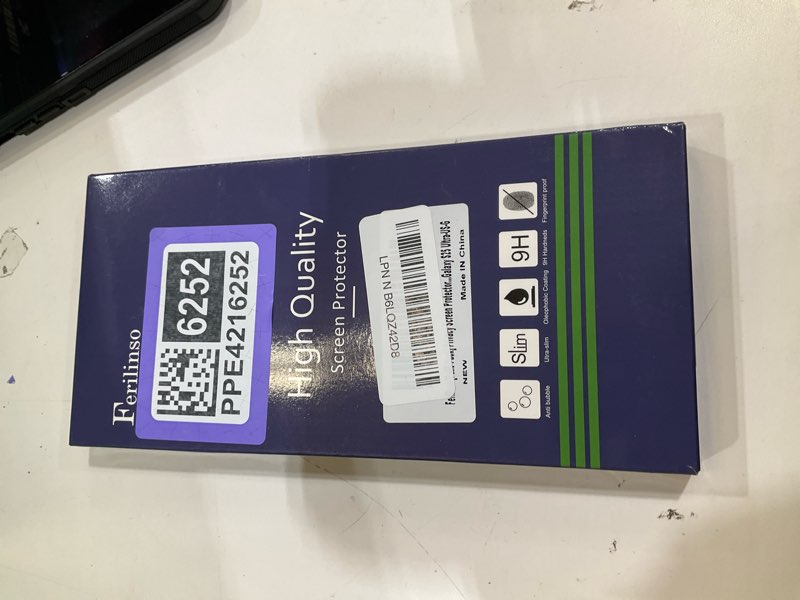 Condition photo showing New/Like New for Ferilinso [Auto Dust Install] 3 Pack Privacy Screen Protector for Samsung Galaxy S25 Ultra [Phone Case fit], 3 Tempered Glass Camera Lens Accessories for Samsung S25 Ultra Samsung Galaxy S25 Ultra 6.9 INCH