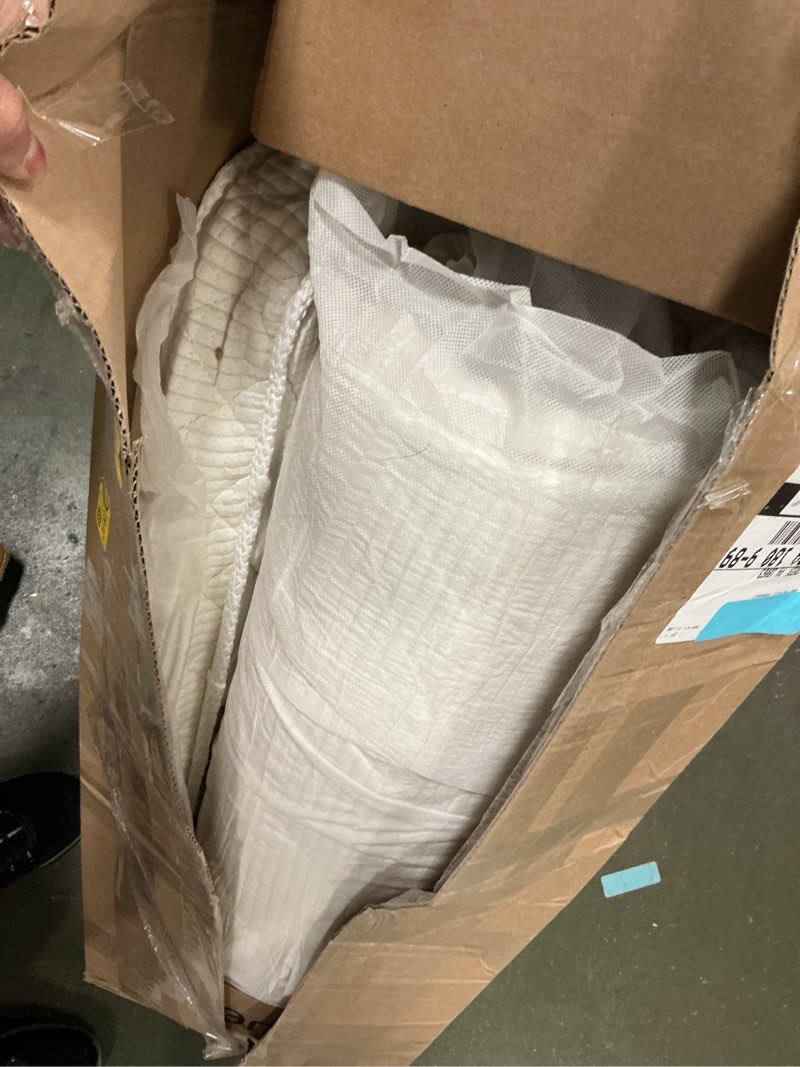 Condition photo showing As Is for Letmxiu Premium Crib & Toddler Mattress,100% Knitted Fabric, Premium Fleece Surface-Hypoallergenic, 