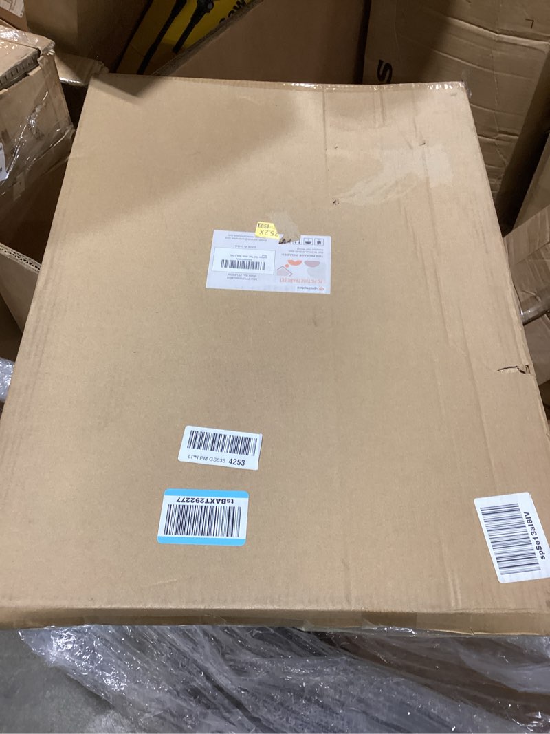 Condition photo showing Good Condition for upsimples 19x27 poster frame, display pictures 13x19 with mat or 19 x 27 without, wall hanging puzzle frames, black, 1 pack black 19x27