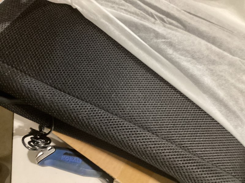 Condition photo showing Good Condition for cooling car seat pad with fan, 12v-24v ventilated car seat cushion, breathable 3d mesh seat cooler, 3-speed airflow adjustment, universal fit for cars, trucks, suvs - ideal for summer driving