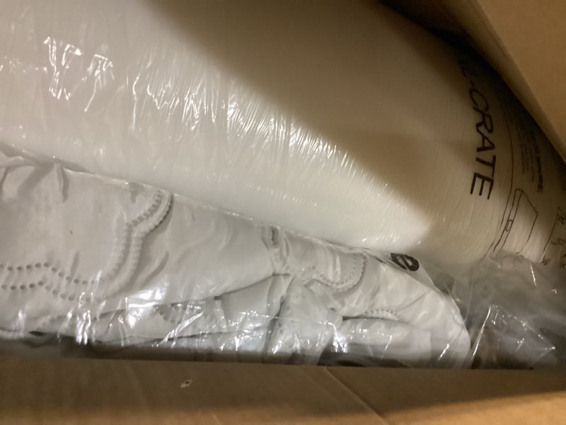 Condition photo showing New/Like New for le sure apexcloud™ xl cooling dog bed with removable washable cover,41in | q-max>0.5 cool-touch fabric, orthopedic egg crate foam,breathable non-slip summer mat,for active senior long-haired pets,grey cooling gray 41x27x3.3
