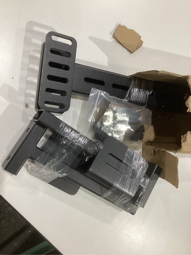 Condition photo showing As Is for 2 Pack Headboard Bracket Kit for Metal Bed Frame, Adjustable Headboard & Footboard Extension Brackets, Fits Twin, Full, Queen, King Size Bed, Matte Black