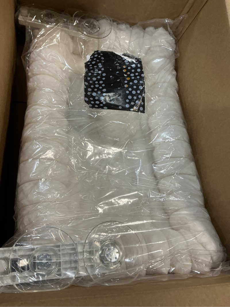 Condition photo showing New/Like New for zakkart snugcloud foldable cat window perch - cordless, ultra soft machine washable bed with 4-sided bolster, metal frame - window hammock for large cats and kittens (cream white, medium) cream white medium (22.8"x15.7")