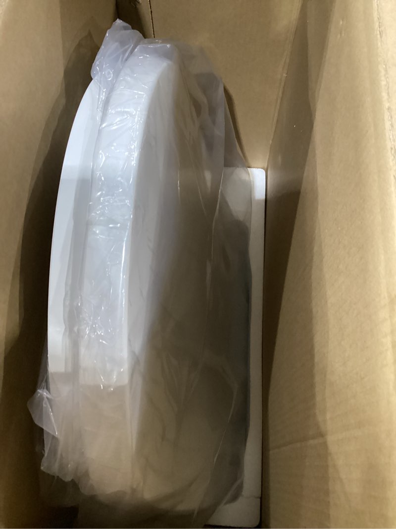 Condition photo showing New/Like New for Bidet Toilet Seat, Electric Smart Heated Seat with Slow Closes, Warm Water, Dryer, Vortex Wash, Rear and Front Wash, Night Light, White, 208 (Elongated) Oval