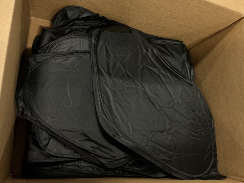 Condition photo showing Good Condition for XCBYT Car Window Shades, 4 Pack Privacy Curtains, Sun Shades for Baby, 100% Light Block for Car, Camping, Napping, Sleeping, Breastfeeding, Cloth Changing