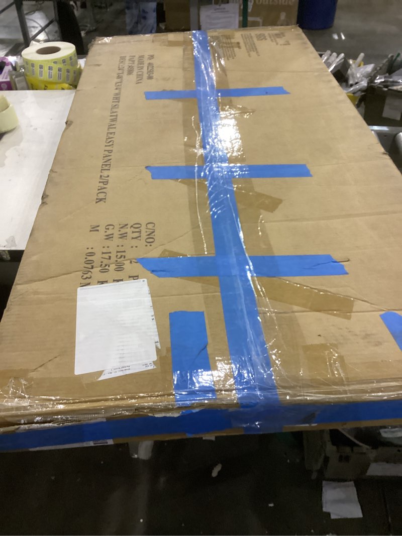 Condition photo showing Good Condition for Slat wall panels