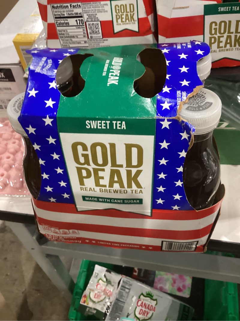 Condition photo showing New/Like New for Gold Peak Tea, Sweet Tea, 16.9 fl oz, 6 Pack