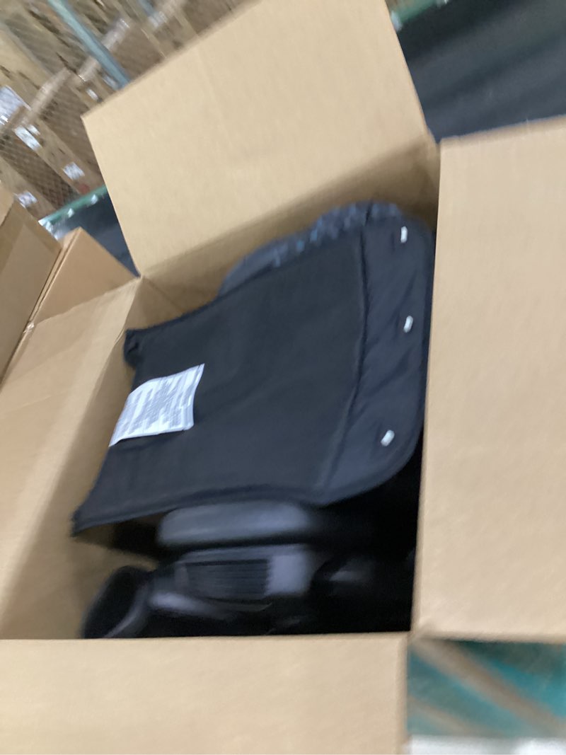 Condition photo showing As Is for evenflo gotime lx booster car seat (quincy blue)