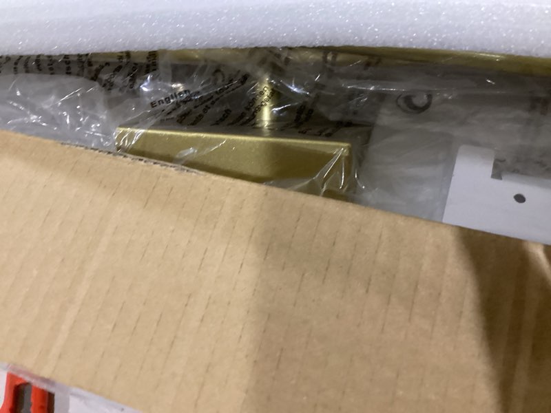 Condition photo showing Good Condition for Battery Operated Wireless Wall Sconces Set of Two, with Remote, Dimmable, Warm White/Natural White/Daylight/RGB, 350°Rotate, LED Gold Wireless Wall Light for Living Room, Bedroom, 28.3 Inch Gold (RGB Colors) 28.3 Inches