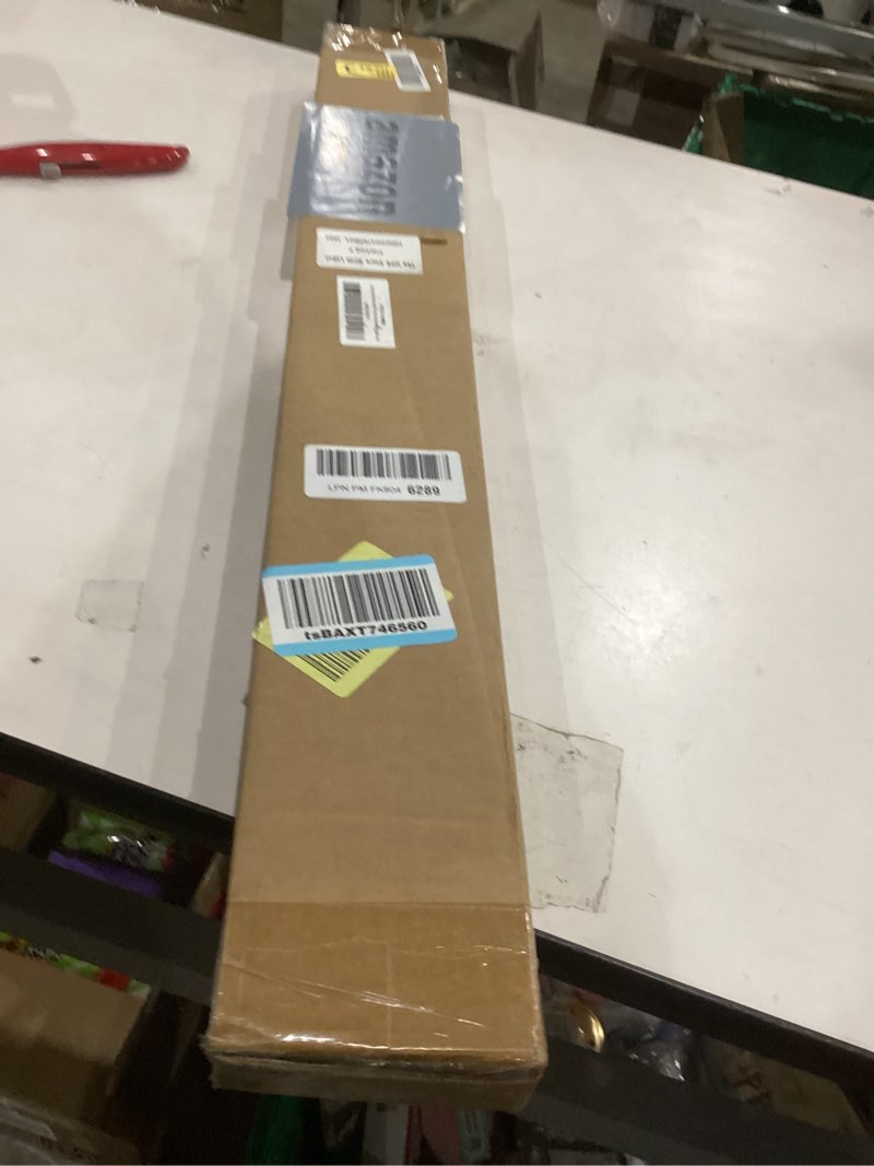 Condition photo showing New/Like New for Aluminum Mini Blinds for Indoor Windows Cordless 1In No Holes 100% Privacy Protection L-Shaped Slats Room Darkening Horizontal Window Blinds for Office,Home, White, 28" W x 48" H White 28"W x 48"H