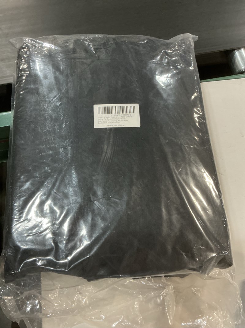 Condition photo showing New/Like New for SaSupfe Waterproof 420D Oxford Fabric Car Cover fit Kia Sedona - Reinforced PU Coating, All-Weather Protection, Easy to Install