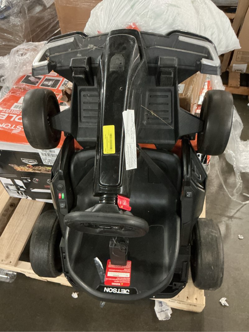 Condition photo showing As Is for jetson volt x electric go-kart