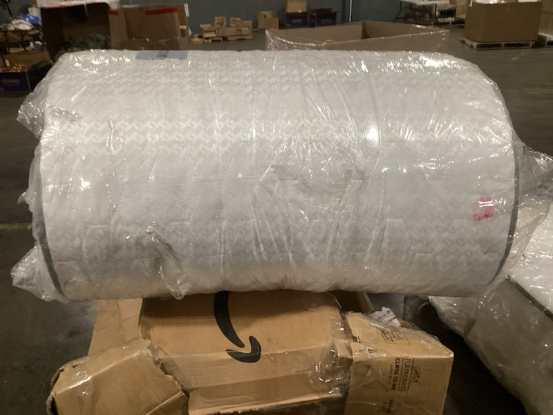 Condition photo showing As Is for Novilla Twin XL Mattress, 6 Inch TXL Size Mattresses in a Box with Smarts™ Coil for Pressure Relief, Medium Plush Foam and Spring Hybrid Colchones with CertiPUR-US Certified for Kids Twin XL (U.S. Standard) 6 Inch