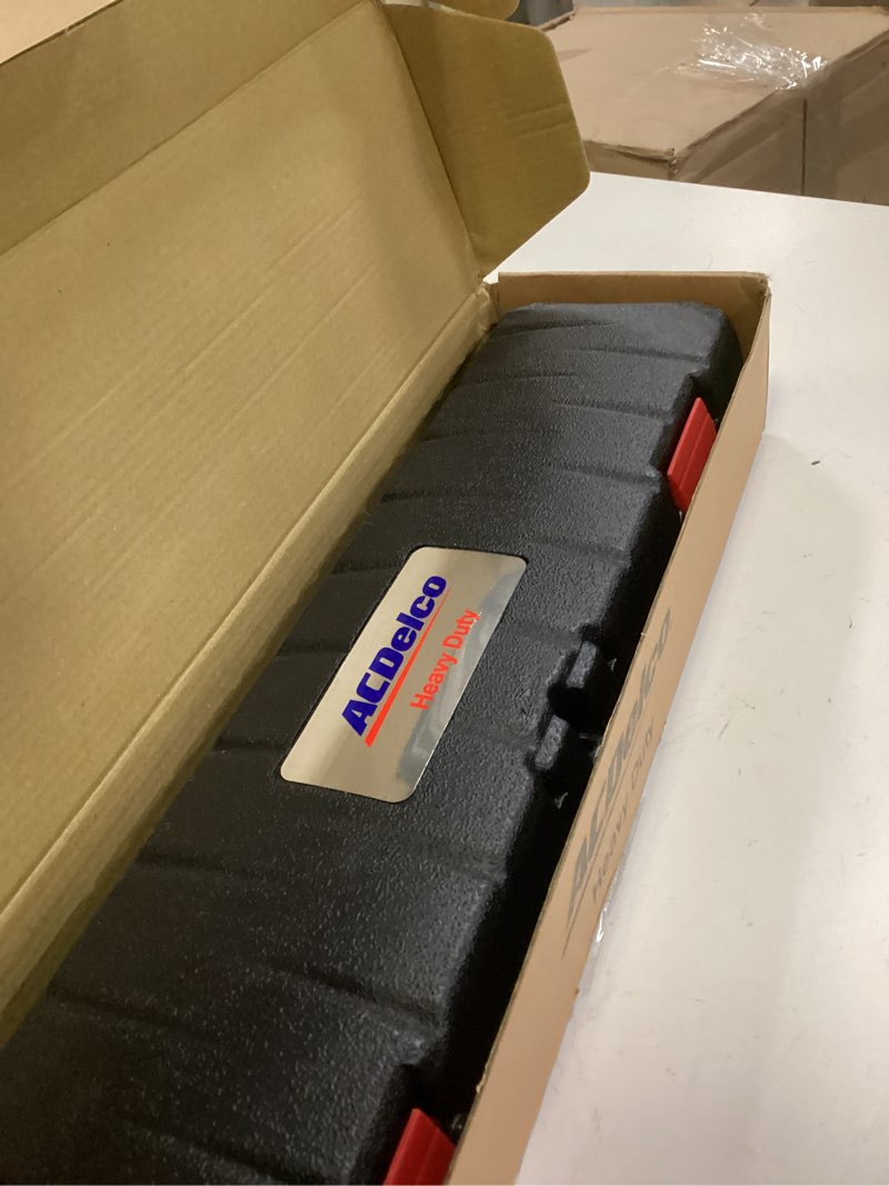 Condition photo showing Good Condition for acdelco arm601-3 3/8” (3.7 to 37 ft-lbs.) digital torque wrench with buzzer and led flash notification – iso 6789 standards with certificate of calibration