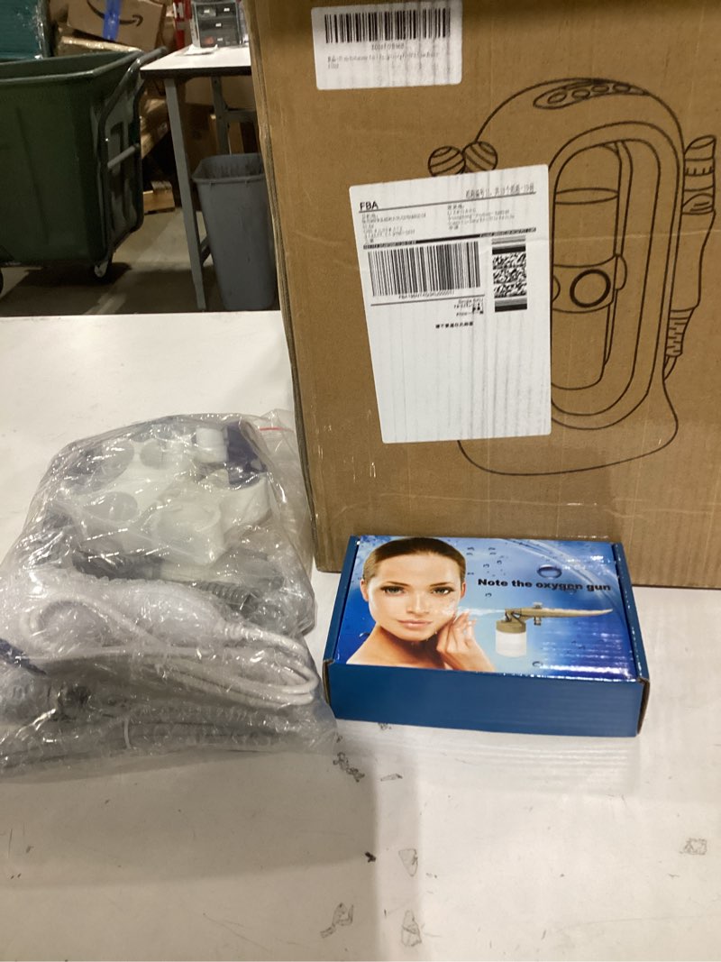 Condition photo showing Good Condition for Elitzia Professional 5 in 1 Hydro Oxygen Facial Beauty Machine Spray Hot and Cold Face Skin Care Mas nottested