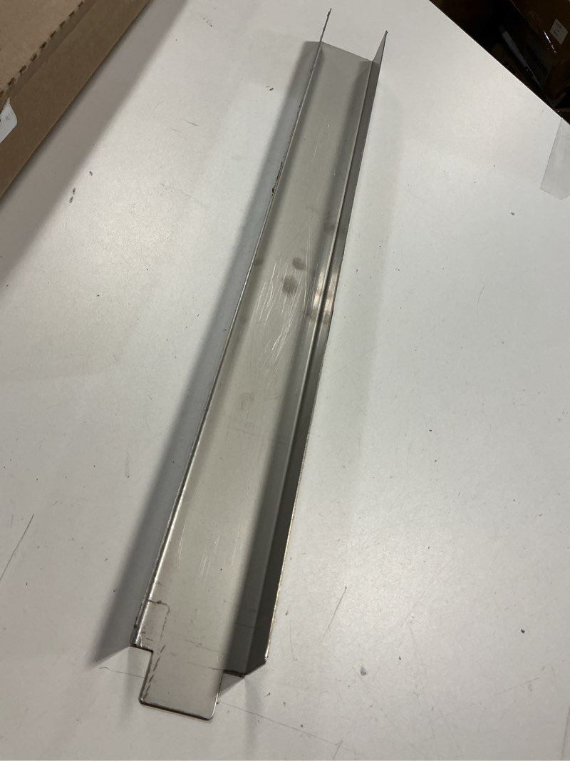 Condition photo showing Good Condition for w10182322 w10525121 stove range oven control console mounting bracket - 28" - genuine oem - w-ltt1 - ea210622
