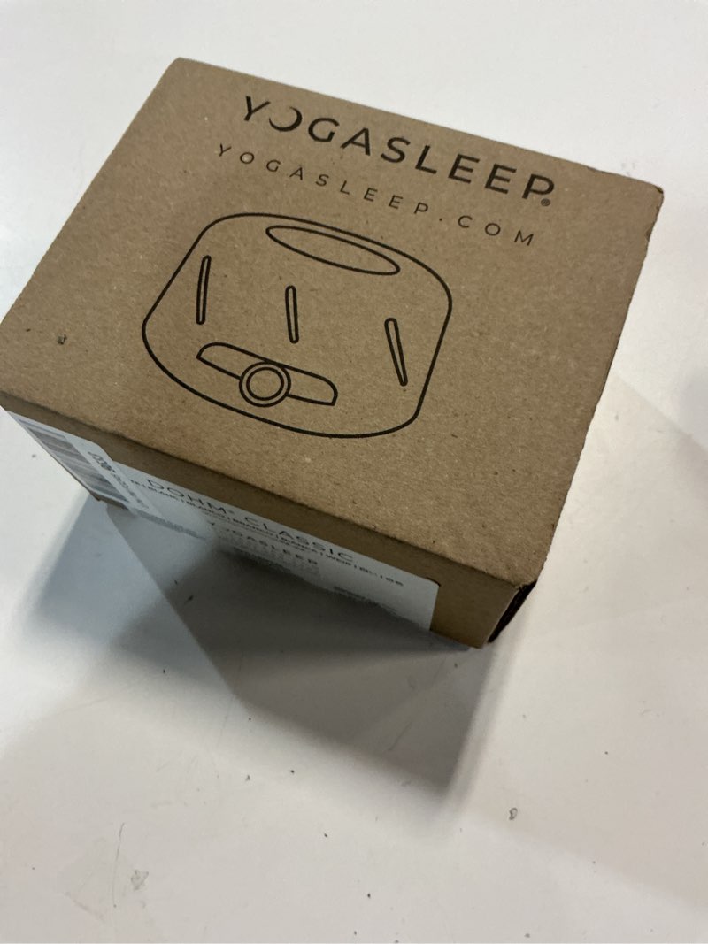 Condition photo showing New/Like New for Yogasleep Dohm Classic (White) The Original White Noise Sound Machine, Soothing Natural Sounds from a Real Fan, Sleep Therapy for Adults & Baby, Noise Cancelling for Office Privacy & Meditation White Pack of 1
