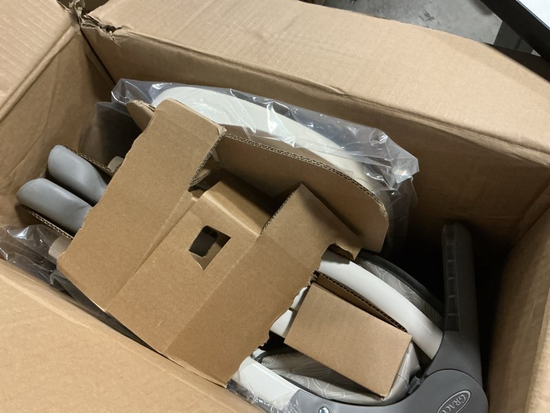 Condition photo showing Good Condition for Graco Slim Snacker High Chair, Ultra Slim, Fast-Folding, Multiple Recline Positions, Comfortable Feeding, Whisk